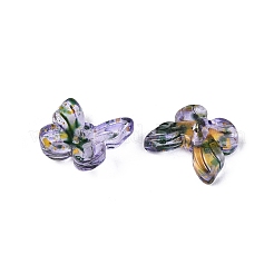 Perle di vetro trasparenti picasso&nbsp;SEED-N012-06D