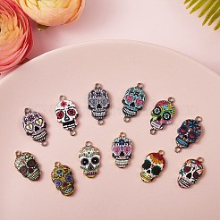 3 style alliage émail pendentifs & liens connecteurs&nbsp;ENAM-SZ0002-27