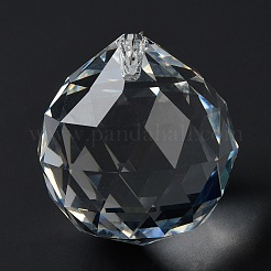 Transparente Glas-Anhänger&nbsp;GLAA-R223-03D