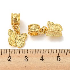 Tibetische Legierung europäische baumelnde Charms&nbsp;PALLOY-F199-40G