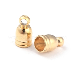 Cappuccio terminale in ottone per la creazione di gioielli&nbsp;LS-KK-O139-14A-G