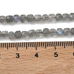 Natur Labradorit Perlen Stränge&nbsp;G-B168-B07-4x4mm