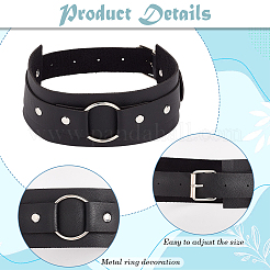 2 bracelet en cuir PU&nbsp;AJEW-CY0002-14