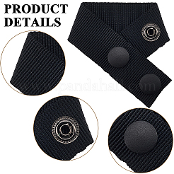 8 Stück taktischer breiter Gurtschlaufenhalter aus Nylon&nbsp;DIY-CP0013-41