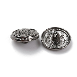 Legierung Ösenknöpfe&nbsp;BUTT-WH0027-15B-02