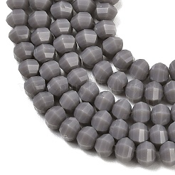 Chapelets de perles en verre opaques&nbsp;GLAA-G125-01C-05