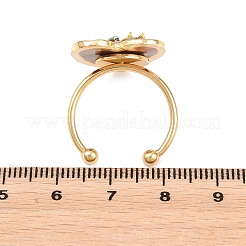 Anillos abiertos para puños de acero inoxidable 304&nbsp;LS-RJEW-C167-01C-03