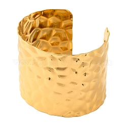 Braccialetti aperti in acciaio inossidabile 304 per donna&nbsp;BJEW-G711-01I-G