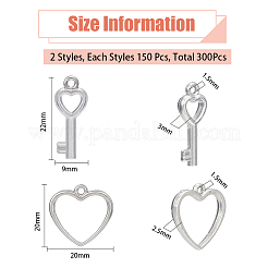 300 pz 2 ciondoli in plastica ccb stile&nbsp;CCB-DC0001-03