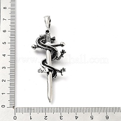 Lega stile tibetano grandi ciondoli&nbsp;TIBE-L012-002AS