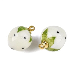 Pendentifs en porcelaine fait à la main&nbsp;PORC-N013-13A-01