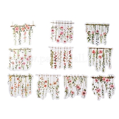 Scrapbooking wasserdichte Aufkleber Haustier dekorative Aufkleber&nbsp;LS-DIY-M076-04B
