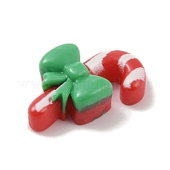 Cabochons en résine opaques sur le thème de Noël&nbsp;LS-RESI-H162-06H