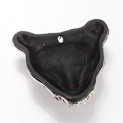 Legierung rhinestone-anhänger&nbsp;PALLOY-R094-11