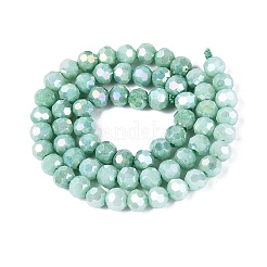 Fili di perle di vetro galvanizzate anti-ossidazione&nbsp;EGLA-ZX010-6mm-11