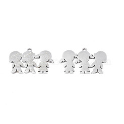 Pendentifs en acier inoxydable 201 anti-ternissement&nbsp;STAS-N091-153P