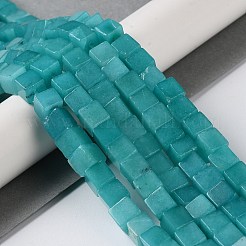 Naturales teñidos abalorios de jade blanco hebras&nbsp;G-Q008-C01-01D