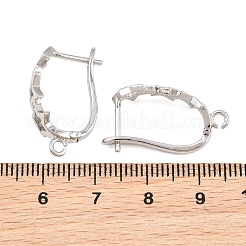 Accessoires de boucle d'oreilles en laiton&nbsp;KK-CBA5558-03P