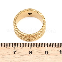 Anelli in acciaio inossidabile 304 con zirconi cubici&nbsp;RJEW-F203-03G-01