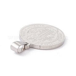 Anlaufgeschützte Anhänger aus 304er Edelstahl&nbsp;LS-STAS-C057-01P