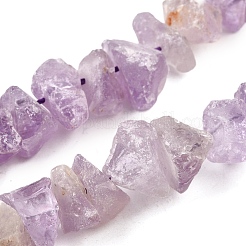 Natürlichen Amethyst Perlen Stränge&nbsp;G-I283-F24