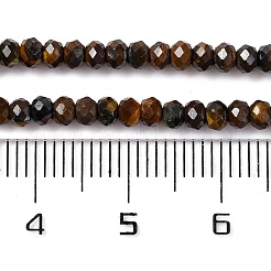 Natürlichen Tigerauge Perlen Stränge&nbsp;G-H003-B04-02A