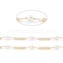 Chaîne de perles en laiton à la main&nbsp;CHC-M021-26LG