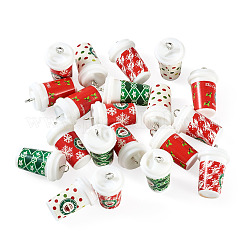 20 stücke 5 arten weihnachten silikon anhänger&nbsp;SIL-BG0001-02