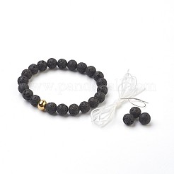 Perle di pietra misti estendono bracciali&nbsp;BJEW-JB03852