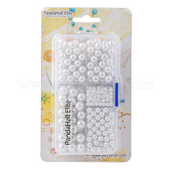 Perla di vetro tinta ecologica perla tonda perlata&nbsp;HY-PH0003-RB001-B