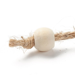 Décorations de pendentif en bois naturel sur le thème de noël&nbsp;HJEW-P010-14