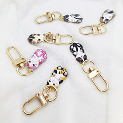 48pcs 6 styles de pendentifs en émail en alliage&nbsp;ENAM-DR0001-05