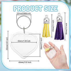 Kit de fabrication de porte-clés de bricolage&nbsp;DIY-DR0002-44