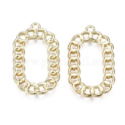 Crémaillère pendentifs en alliage placage&nbsp;PALLOY-T077-101LG-RS