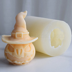 Stampo in silicone per candela aromaterapia a forma di cappello a testa di zucca&nbsp;PW-WG18A49-01