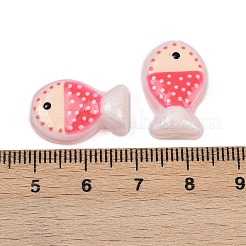 Perles de verre de peinture de cuisson&nbsp;LAMP-F036-02F