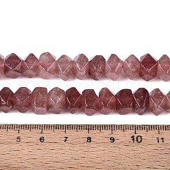 Natürlichen Erdbeere Quarzperlen Stränge&nbsp;G-N327-05-26