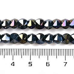 FilI di perline in vetro placcato&nbsp;EGLA-B009-05A-01
