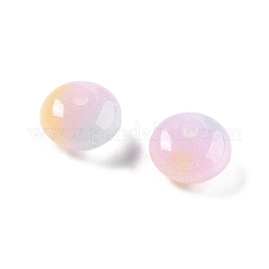 Zweifarbige transparente Harzperlen&nbsp;RESI-S013-01E