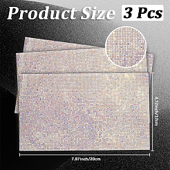 Autocollants en strass&nbsp;AJEW-WH20070-075E