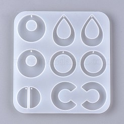 Stampi in silicone per ciondoli geometrici&nbsp;DIY-K031-02