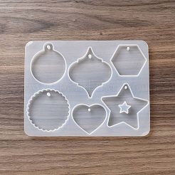Pendentifs en moule en silicone&nbsp;SIMO-S002-04D