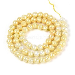 Fili di perle di vetro galvanizzate anti-ossidazione&nbsp;GLAA-N056-6mm-05