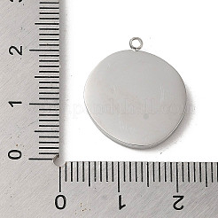 Anlaufgeschützte Anhänger aus 304er Edelstahl&nbsp;STAS-L022-309P