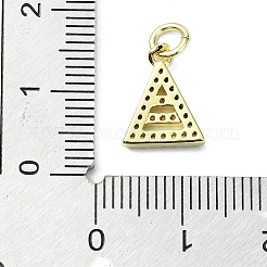 Pendentifs en laiton avec zircon cubique micro pavé&nbsp;KK-H475-07G
