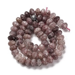 Fragola naturale perle di quarzo fili&nbsp;G-K380-A48-04