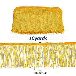 Garnitures en dentelle de polyester&nbsp;SRIB-WH0011-425B