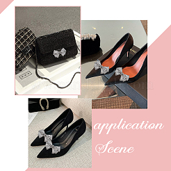 Schuhschmuck aus Strass mit Bowknot&nbsp;FIND-FG0002-01