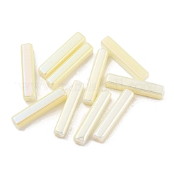 Abalorios de vidrio electroplate&nbsp;GLAA-D024-01H