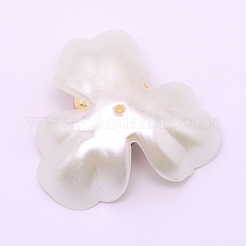 ABS accesorios de cabujones de perlas de imitación&nbsp;FIND-TAC0001-15B